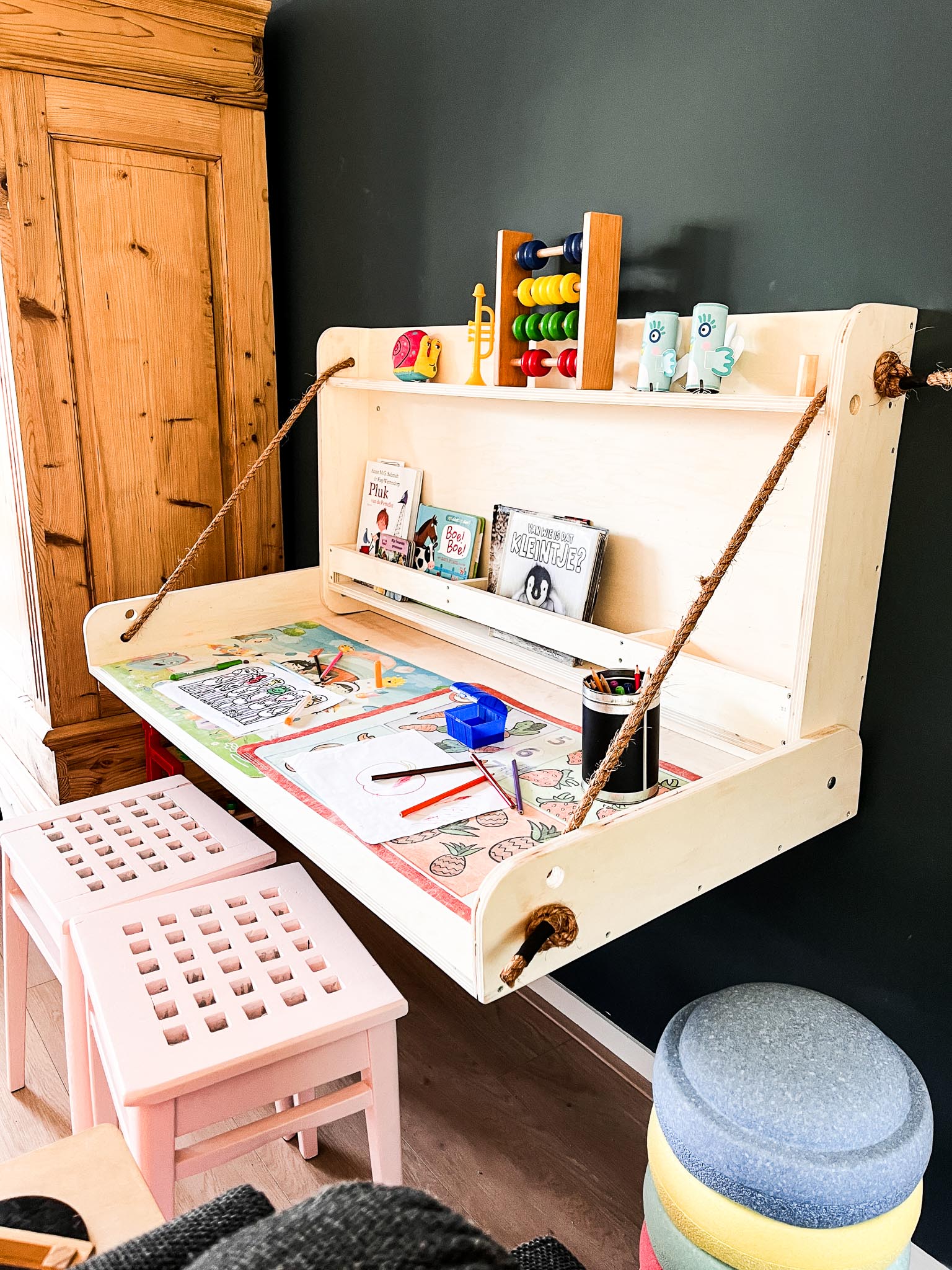 Opklapbaar bureau